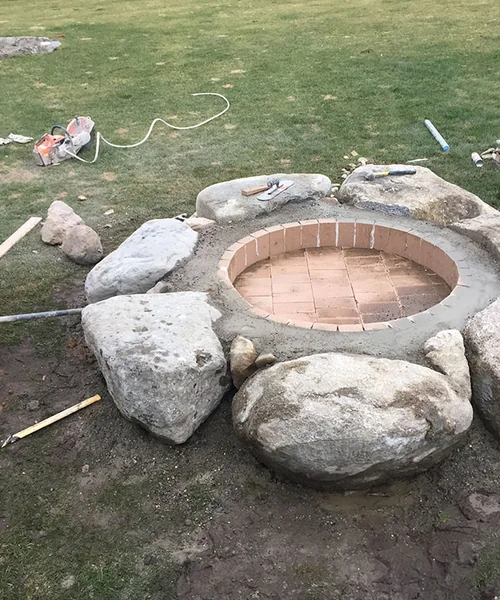 Fire Pit in Wilsons Farm in Bonney Lake 